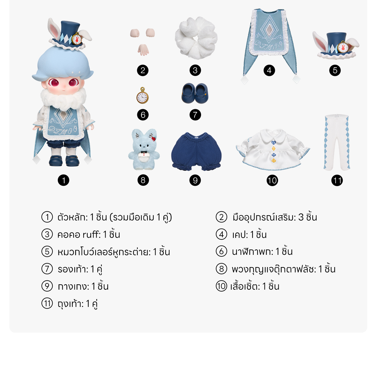 DIMOO Fairy Tale Wonderland 1/8 Action Figure - POP MART (Thailand)