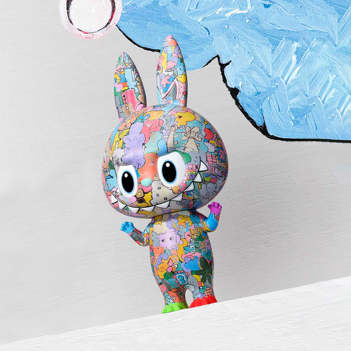 AriMEGA LABUBU 400%,シークレットラブブ MEGA LABUBU 400% Tenth Anniversary - POP MART (Thailand)