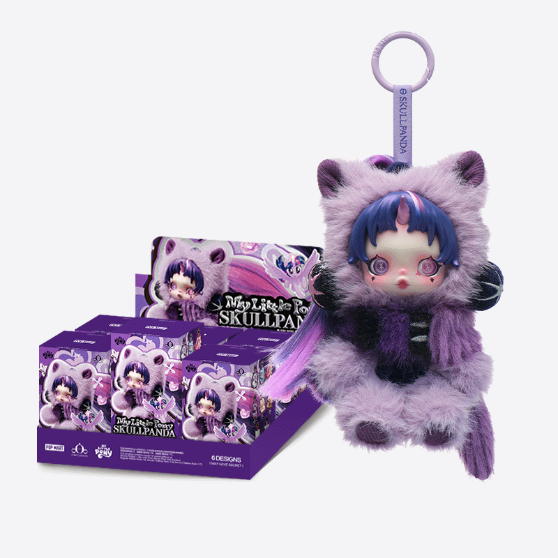 ΘSKULLPANDA × My Little Pony Series Plush Doll Pendant