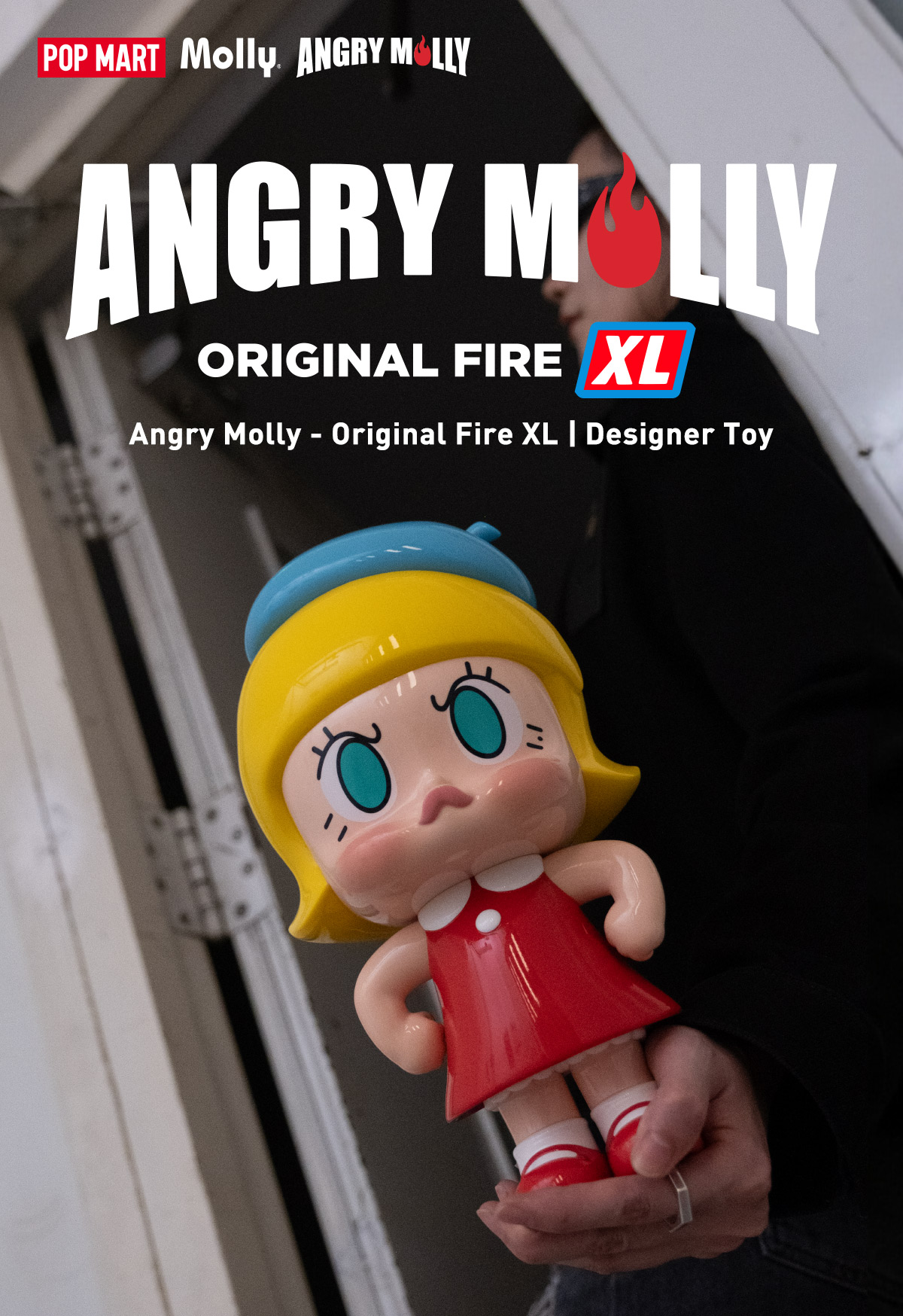 Angry Molly - Original Fire XL｜Designer Toy - POP MART (Thailand)