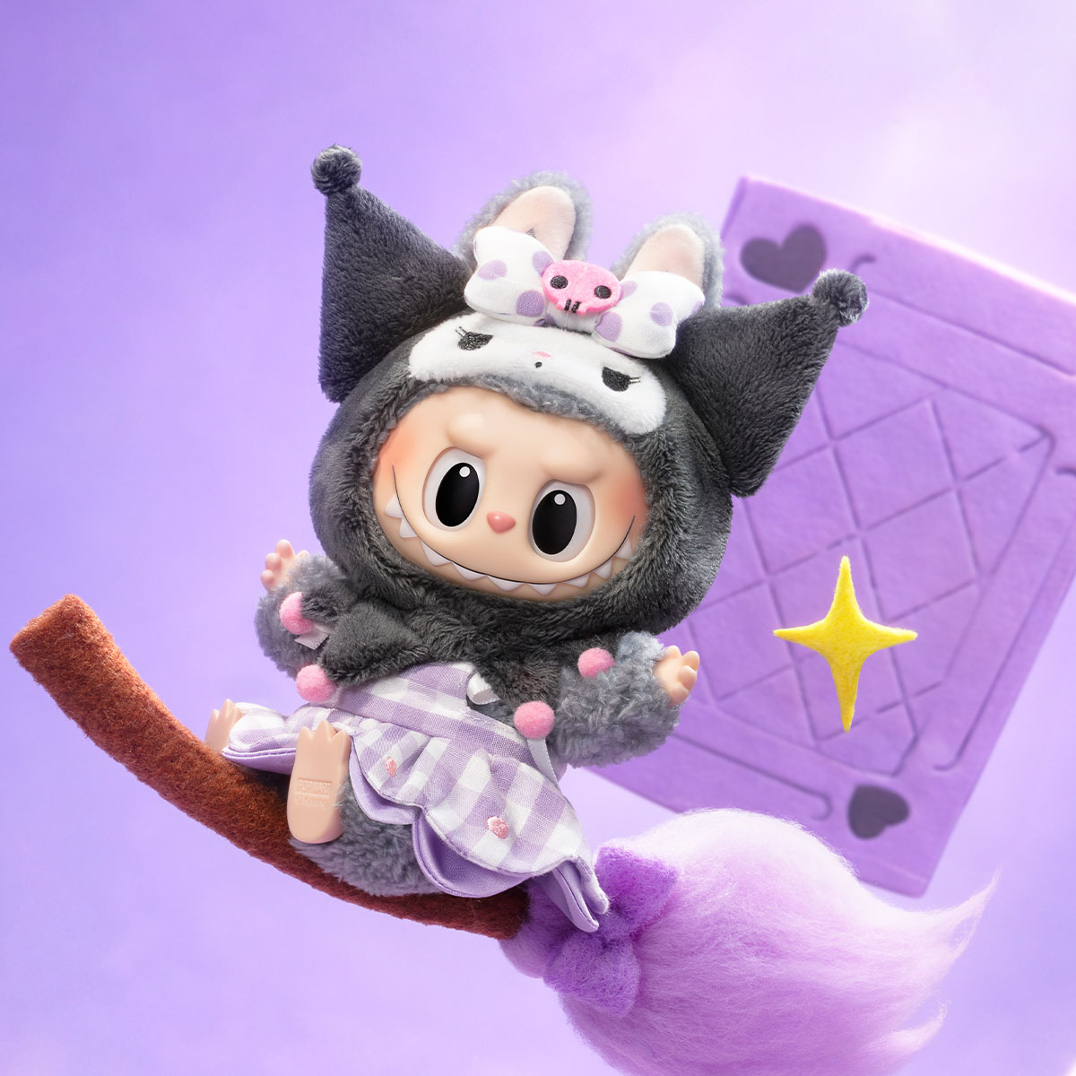 THE MONSTERS × Sanrio Characters Series-Vinyl Plush Pendant Blind