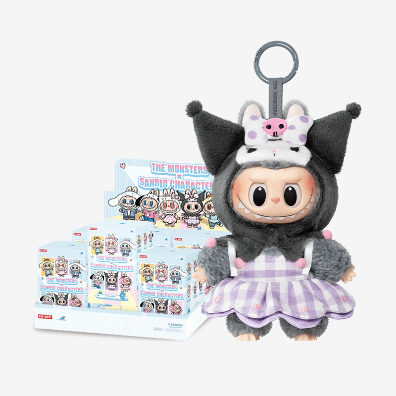 THE MONSTERS × Sanrio Characters Series-Vinyl Plush Pendant Blind Box