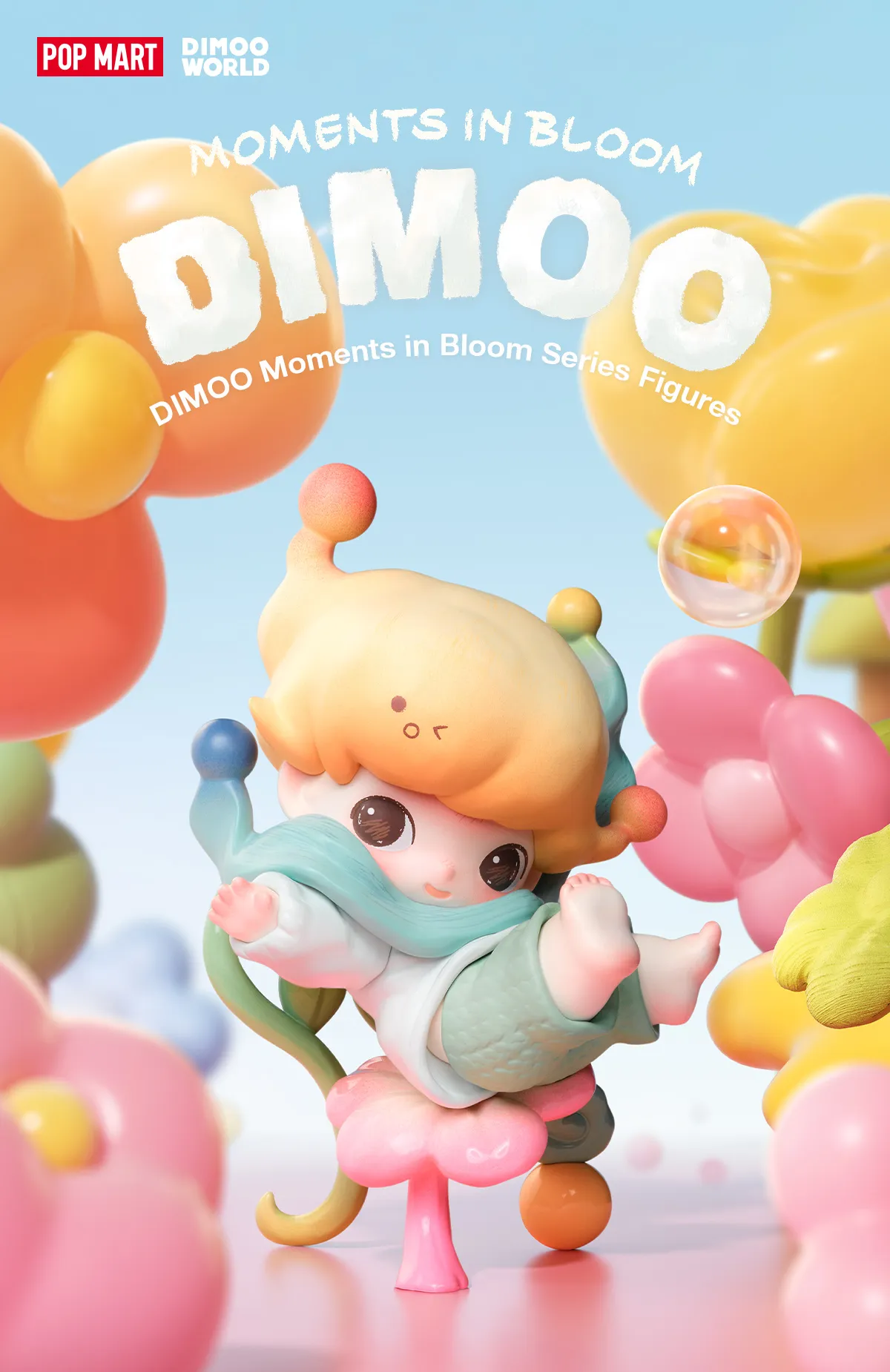 Dimoo Spring Time DIMOO Moments in Bloom Series Figures - POP MART (Thailand)