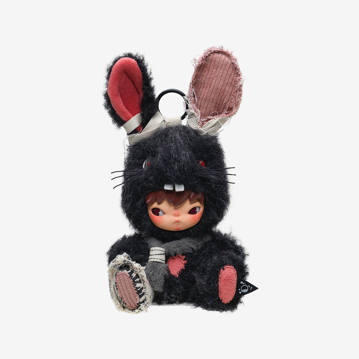 Popmart Hirono Lttle Hare シークレット Hirono Little Hare Plush Doll Pendant | POP MART (Thailand)