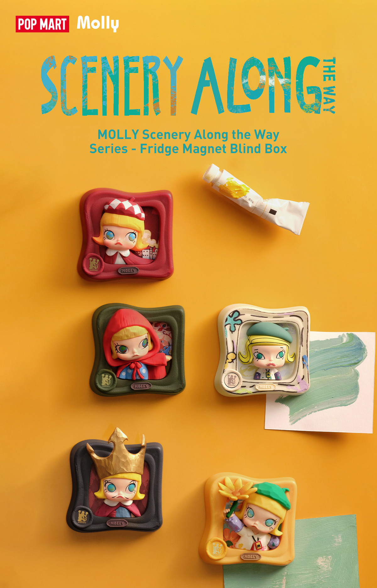 MOLLY Scenery Along the Way Series - Fridge Magnet Blind Box - POP