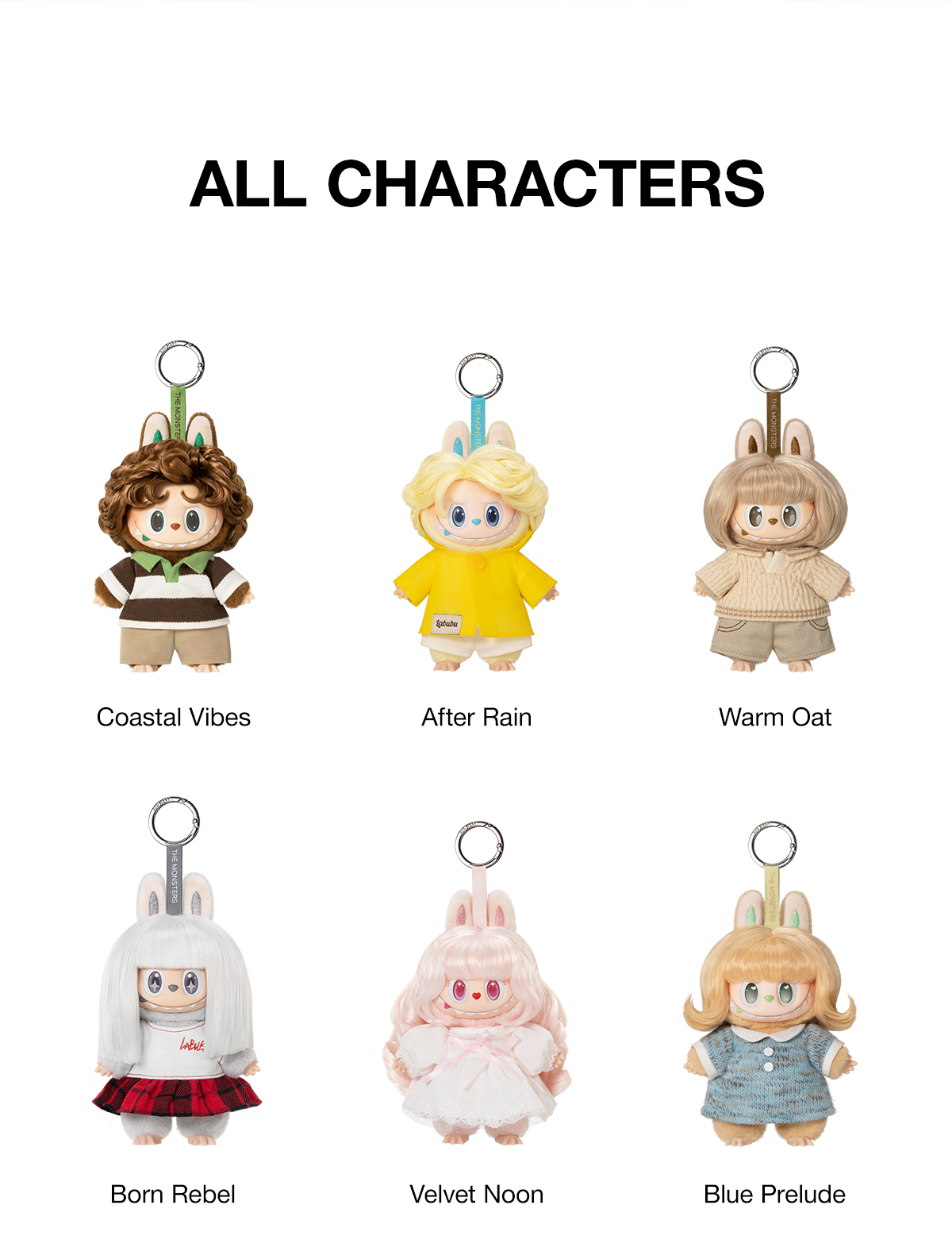 THE MONSTERS Hair Salon Series - Vinyl Plush Pendant Blind Box
