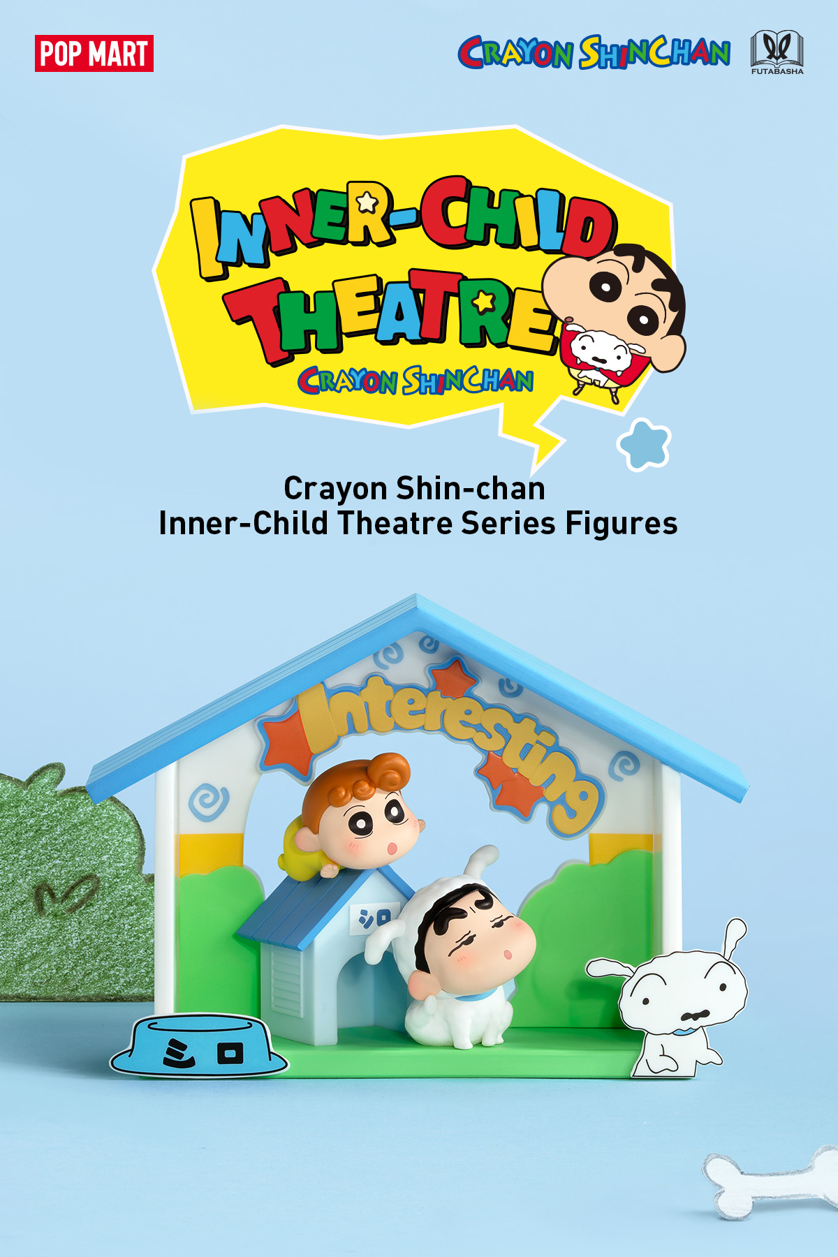 Crayon Shin-chan Inner-Child Theatre Series Figures | POP MART